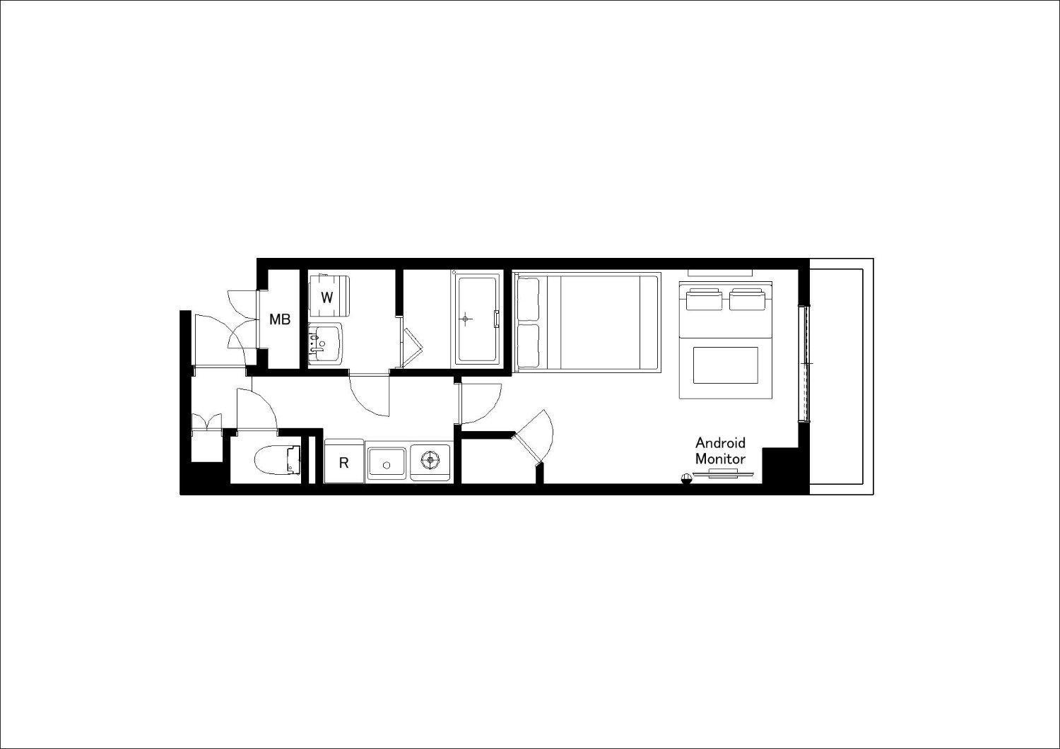אוסקה Best Residence Kujo חדר תמונה